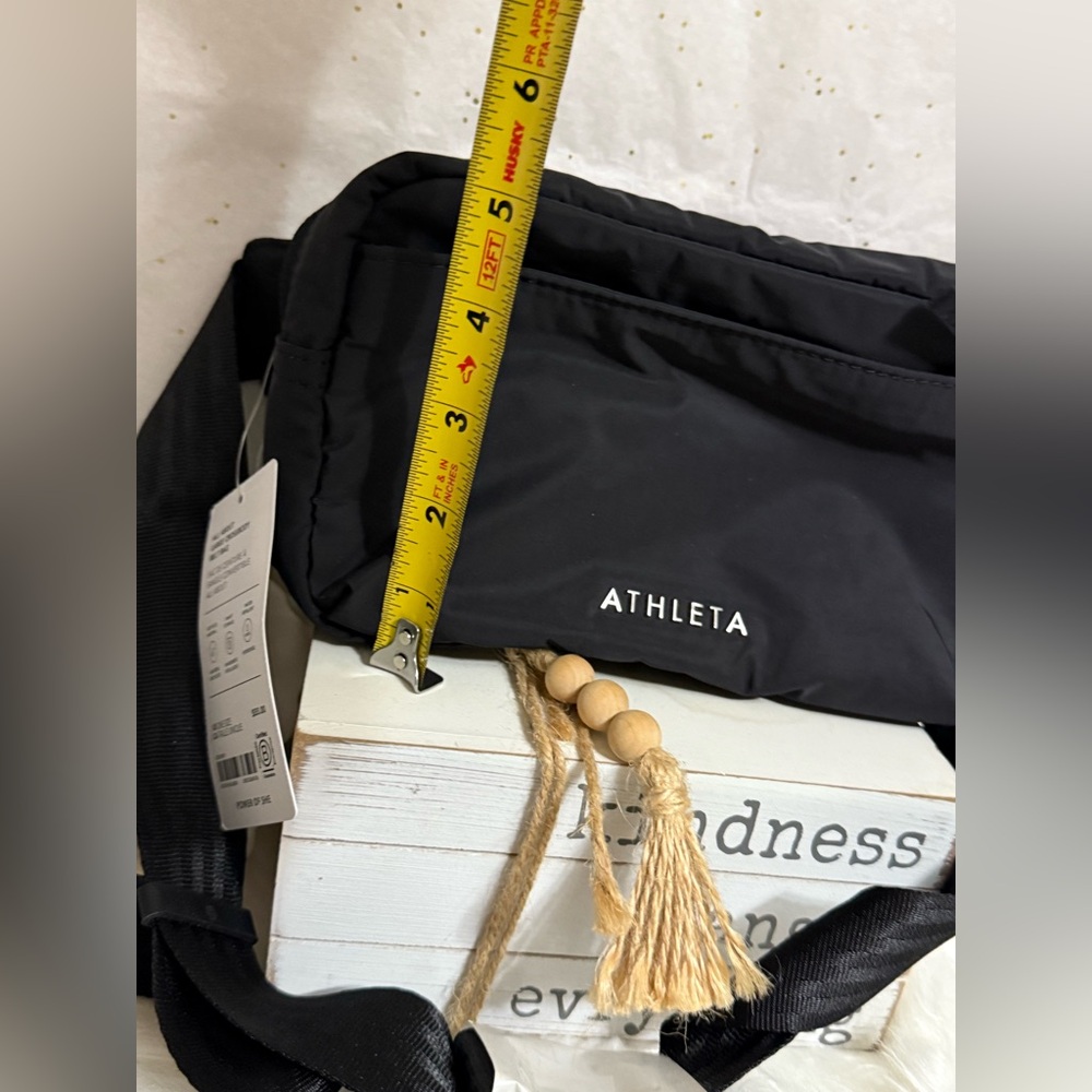 Athleta Black Crossbody Bag - Picture 5 of 5